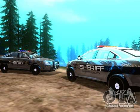 Ford Interceptor Los Santos County Sheriff para GTA San Andreas