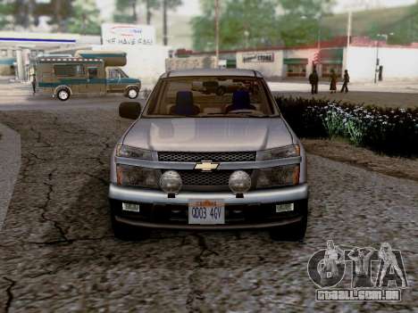 Chevrolet Colorado para GTA San Andreas