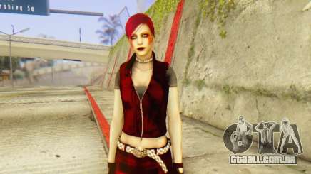 Red Girl Skin para GTA San Andreas
