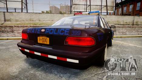 Vapid Police Cruiser LSPD Generation [ELS] para GTA 4