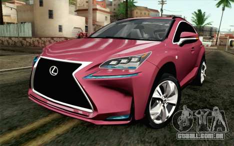 Lexus NX 200T v3 para GTA San Andreas