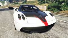 Pagani Huayra 2013 v1.1 [grey rims] para GTA 5