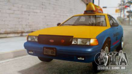 Vapid Taxi with Livery para GTA San Andreas