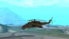 Um Mi-24 De Crocodilo para GTA San Andreas