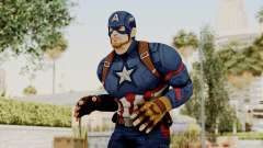 Captain America Civil War - Captain America para GTA San Andreas