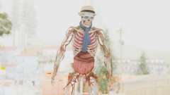 Skeleton with Hat and Glasses