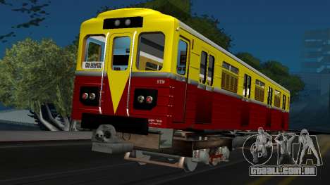 Vagão tipo de ECA 009 para GTA San Andreas