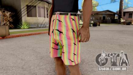 Shorts com gaivotas para GTA San Andreas