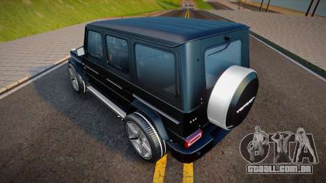 Mercedes-Benz G65 AMG TopCar para GTA San Andreas
