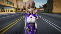 Lisa Genshin Without Hat para GTA San Andreas