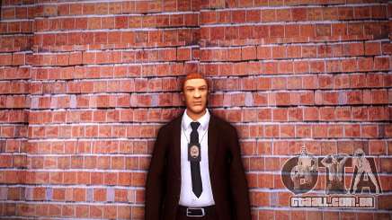 Agente em Roupas Civis HD v5 para GTA Vice City