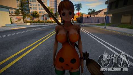[One piece dance battle] Nami (Jackie OLantern) para GTA San Andreas