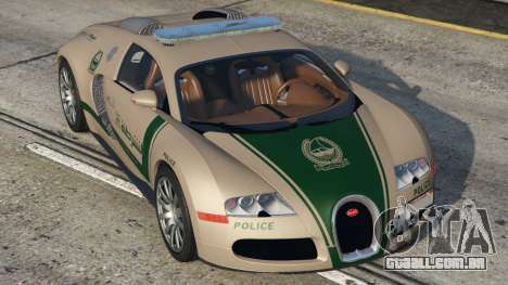 Bugatti Veyron Dubai Police