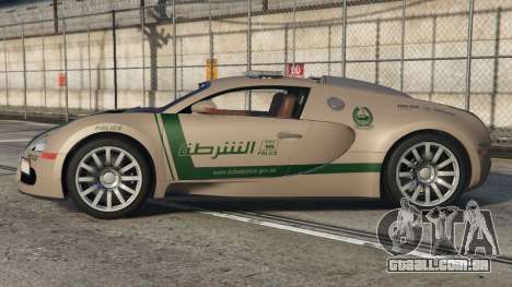 Bugatti Veyron Dubai Police