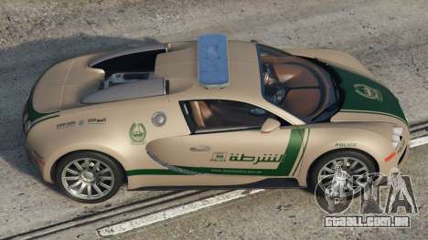 Bugatti Veyron Dubai Police