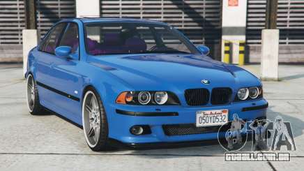 BMW M5 (E39) French Blue [Replace] para GTA 5