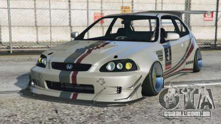 Honda Civic Wide Body (EK) Pale Oyster [Replace] para GTA 5