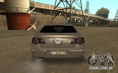 Volkswagen Passat B6 TDI (Sedan) para GTA San Andreas