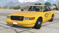 Vapid Stanier Taxi para GTA 5