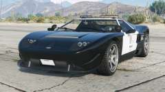 Vapid Bullet GT Police Eerie Black para GTA 5