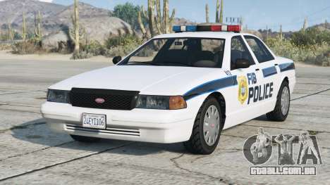Vapid Stanier Mk2 FBI Police
