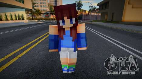 Ofyst Minecraft Ped para GTA San Andreas