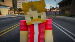 Dnmolc2 Minecraft Ped para GTA San Andreas
