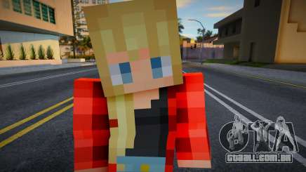 Dwfylc1 Minecraft Ped para GTA San Andreas