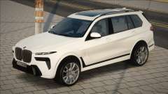 BMW X7 M60i 2023 White Ukr para GTA San Andreas