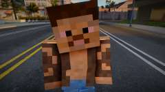 Swmotr3 Minecraft Ped para GTA San Andreas