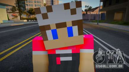 Wmyro Minecraft Ped para GTA San Andreas
