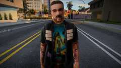 Avô Motociclista Velho para GTA San Andreas