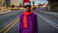 Ballas3 - New Year Skin para GTA San Andreas