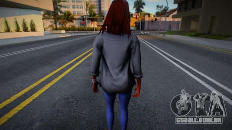 New Mecgrl HQ para GTA San Andreas
