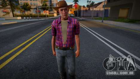 Cwmyfr HD with facial animation para GTA San Andreas