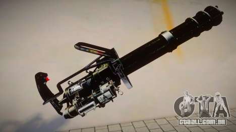 M134 Minigun [Black] para GTA San Andreas