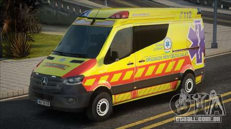 Mercedes Benz Sprinter 2018 Magyar Mentő para GTA San Andreas