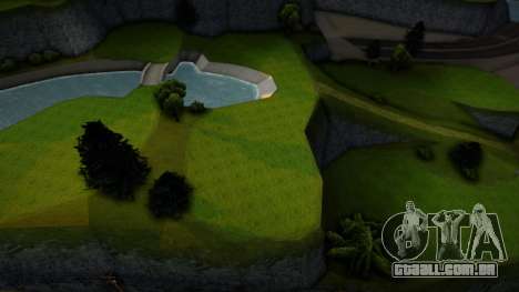 Novas texturas para o clube de campo em San Fier para GTA San Andreas
