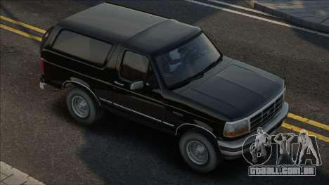 Ford Bronco XLT 1996 v1 para GTA San Andreas