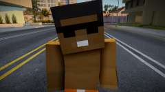 Minecraft Ped Bmybe para GTA San Andreas