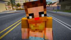 Minecraft Ped Dnfylc para GTA San Andreas