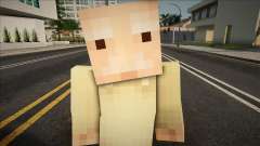 Minecraft Ped Wmost para GTA San Andreas